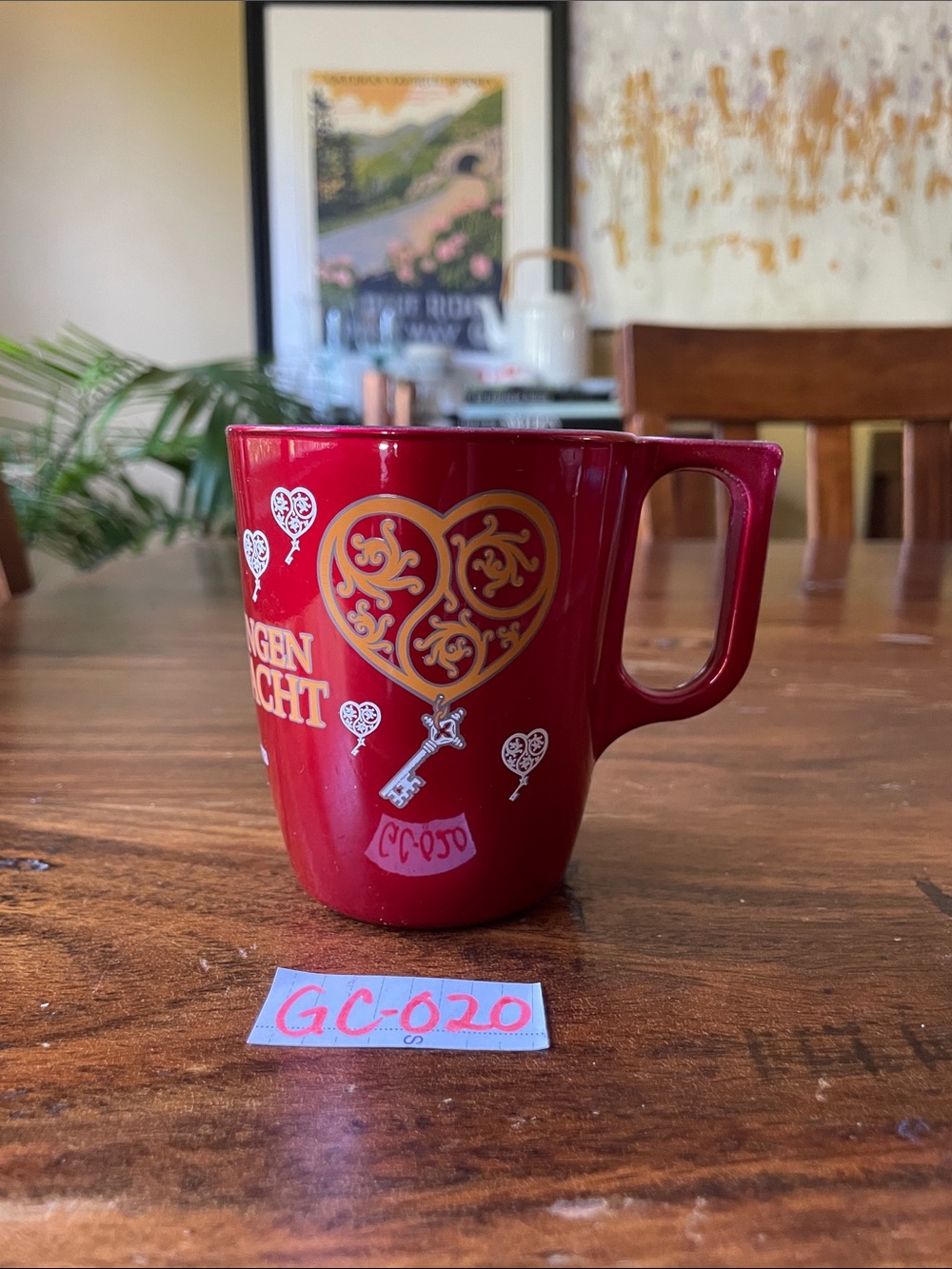 $13 or 2/$20! Niebelungen German Gluehwein Mug Cup Christmas Night Market